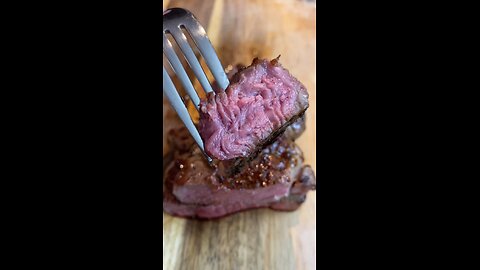 Medium Rare Oven Baked Steak