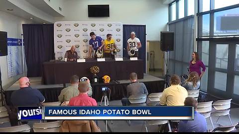 Players and coaches gear up for Famous Idaho Potato Bowl
