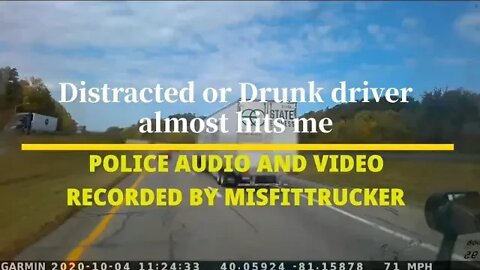 DISTRACTED DRIVER INSTANT KARMA/ DASH CAM/POLICE AUDIO