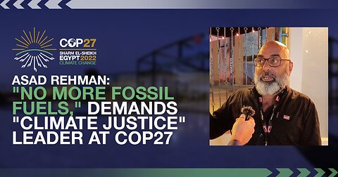 "No More Fossil Fuels," Demands "Climate Justice" Leader at UN Summit