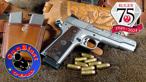 Ruger® Limited-Edition (1 of 750) 75th Anniversary SR1911® 45 ACP Semi-Auto Pistol