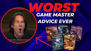 WORST Game Master Advice Ever