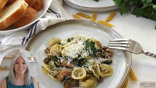 This Week's Easy Weeknight Dish | Orecchiette with Sausage and Broccoli Rabe
