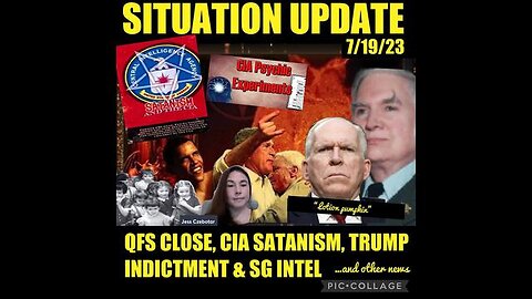 SITUATION UPDATE: QFS CLOSE! CIA SATANISM & MULTIPLE PERSONALITY DISORDER PROGRAMMING! ...