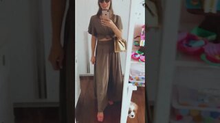 Linda e Confortável Em Casa ou Na Reunião Usando o Mesmo Look #Shorts