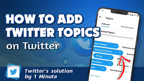 How to add twitter topics