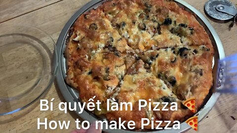 How to make delicious pizza 🍕