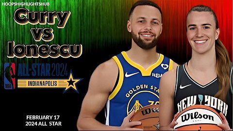 Stephen Curry vs Sabrina Ionescu 3 Point Contest Full Highlights | Feb 17 | 2024 NBA 3-Point Contest