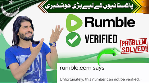 how to verify rumble account in pakistan 2023