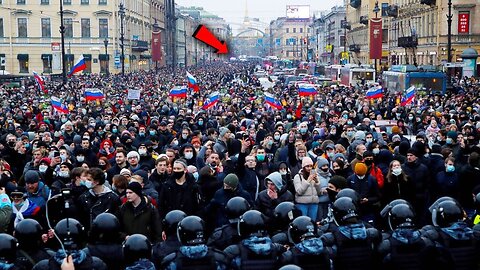 Putin Is Very Desperate For The First Time: Russian People Are In The Streets Against Putin!