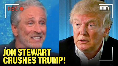 Jon Stewart utterly DESTROYS Trump with MUST-SEE takedown live on TV