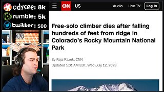 ...Just To Be The Girl Who Falls 500 Feet And Dies In The National Park