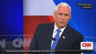 Pence Admits He Won't Be Elected President