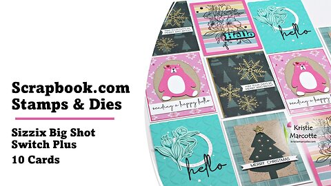 Sizzix Big Shot Switch | Scrapbook.com Stamps and Dies