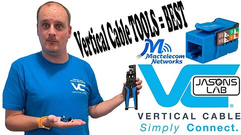 The Best Keystone Tool - VerticalCable I-Punch #verticalcable