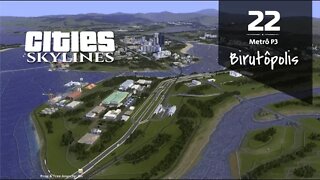 Cities: Skylines - Birutópolis [Ep22] Metrô [parte 3]