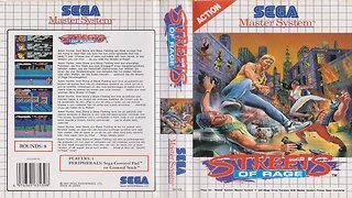 LONGPLAY: Streets of Rage for the Sega Master System - Gameplay Sample - 8-bit Brawler