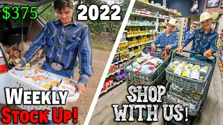 Weekly PREPPER (STOCK UP!) ~ Shop With Us! ~ (CHEAP!) Bulk Foods ~ SAVING BIG! ~ Food Shortage