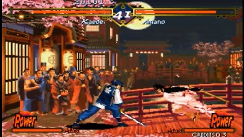 The Last Blade (Kaede vs Amano) Gameplay Arcade - Neo Geo🎮⚡