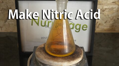 Make Nitric Acid from Sodium Bisulfate and Sodium Nitrate