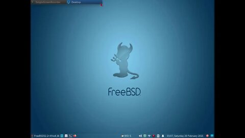 Into Day 20 with "FreeBsd" [Xfce 4.16]...