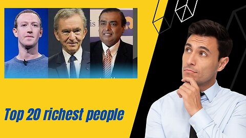 Top 20 Richest People In World How's You Know Some Richest Person's