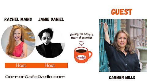 Saturday, September 25 - Corner Cafe Radio Interview with Carmen Mills