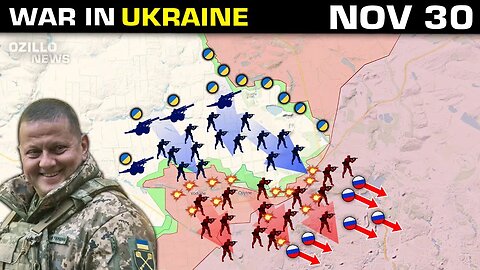 30 NOV: Avdiivka Impassable! Ukrainian Army Sweeps Russians in Avdiivka!