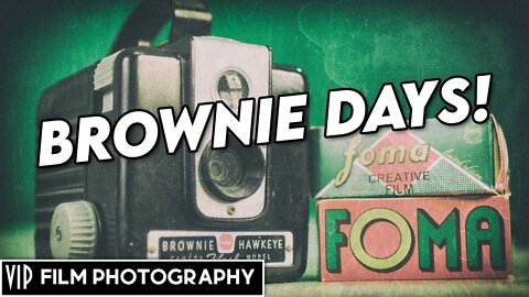 Brownie Camera Days 2022 - FILM PHOTOGRAPHY with 1952 Kodak Brownie Hawkeye