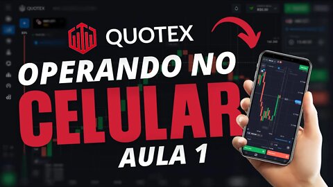 Quotex no Celular - Como marcar Suporte e Resistência no App #1