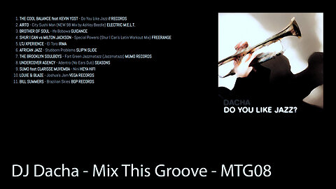 DJ Dacha - Do You Like Jazz - MTG08 (Deep Real House Music)