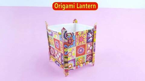 Origami Japanese Lantern - Easy Paper Crafts