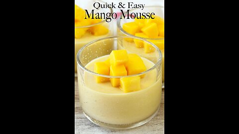 Mango Mousse Recipe