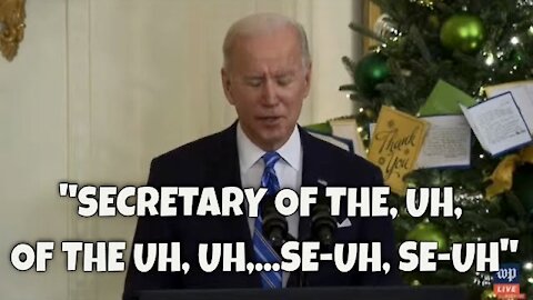 Joe Biden forgets Lloyd Austin is Secretary of Defense (#BidenGaffes)