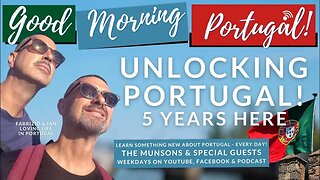 Unlocking Portugal! | Reflections on five years Portugal with Ian & Fabrizio, Project Lisboeta