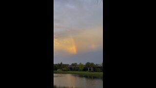 Double Rainbow 🌈 Sunset In Paradise Part 2 #4K