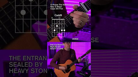 🎸 O Praise The Name (Anástasis) by Hillsong Worship Acoustic Guitar Lesson #worshiptutorials