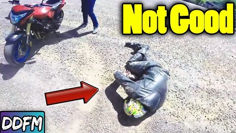 WHEN MOTORCYCLE STREET RACING GOES BAD!