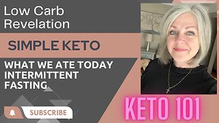 Keto 101 Intermittent Fasting / What We Eat On Clean Keto