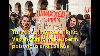 Men's reproductive health and the vax: It destroys the sperm, makes it toxic (full presentation)