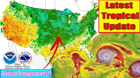 Tropical update Today & Official Cold Temperatures Coming! - The WeatherMan Plus Weather Channel