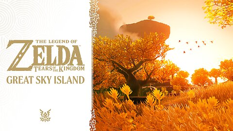 Relaxing Zelda Tears of the Kingdom Montage: Great Sky Island