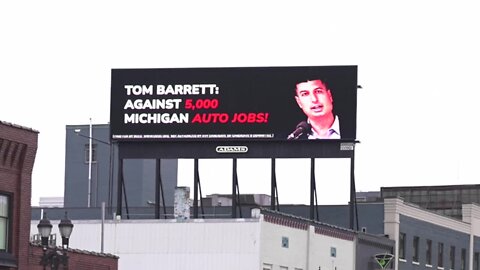 Barrett calls claim in new billboards 'sensationalized' as campaign ads descend on Lansing