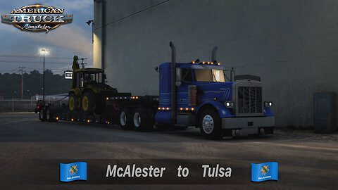 ATS | Peterbilt 359 | McAlester OK to Tulsa OK | Backhoe Loader 16,500lb