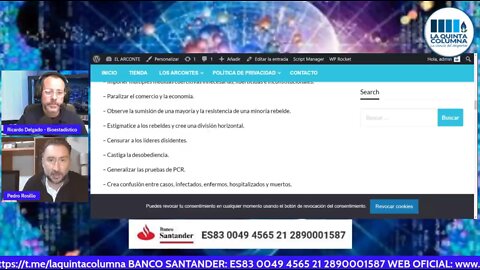 La Quinta Columna - Programa 216 - EL ARCONTE: FASES DEL NUEVO ORDEN MUNDIAL CON LA TIRANIA COVID 19