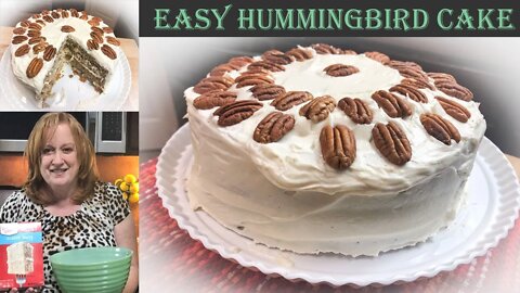 HUMMINGBIRD CAKE RECIPE | Made Easy with Box Cake Mix