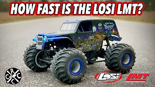 How Fast Is The Losi LMT On 3S LiPo? Let's do a SPEED Test