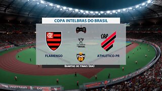 Copa Do brasil 2022 - Flamengo x Athletico PR | Quartas de finais (Ida) | FIFA 22 SIMULAÇÃO