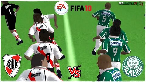 River Plate x Palmeiras - PATCH LENDAS: Libertadores Anos 90 (FIFA 10)