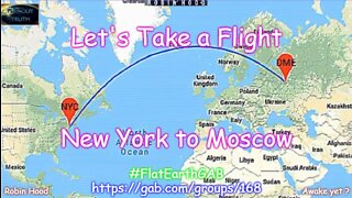 Let's Take a Flight - New York to Moscow